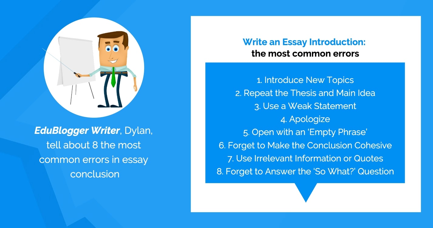 How to Write a Conclusion for an Essay - Main Mistakes