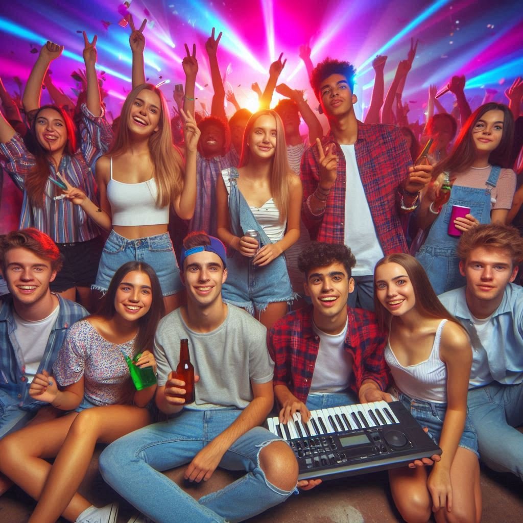 college rave